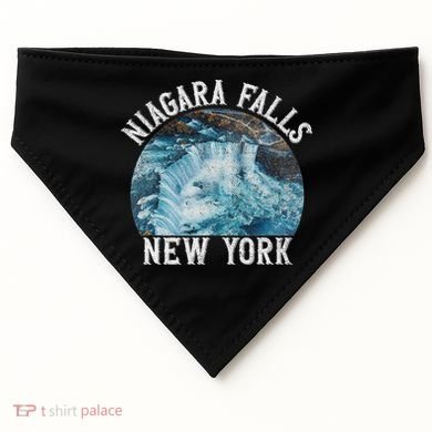 Niagara Falls New York Ny USA-Made Doggie Bandana