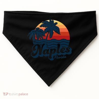 Naples Florida USA-Made Doggie Bandana
