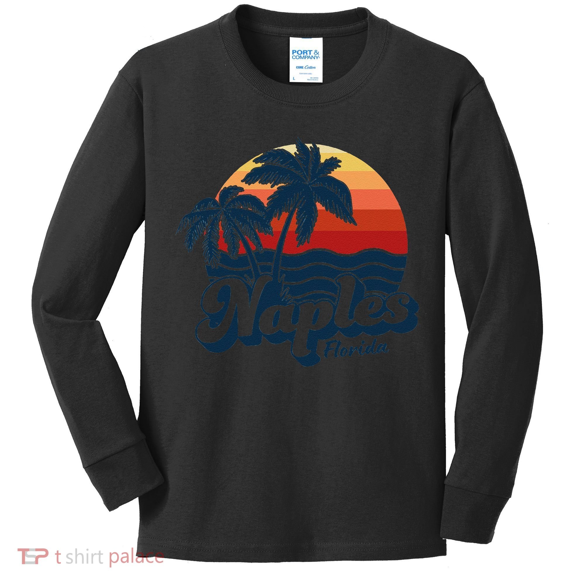 Naples Florida Kids Long Sleeve Shirt