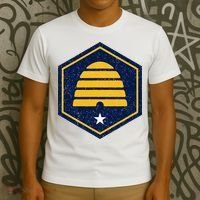New Flag Of Utah Beehive Symbol T-Shirt thumb 3