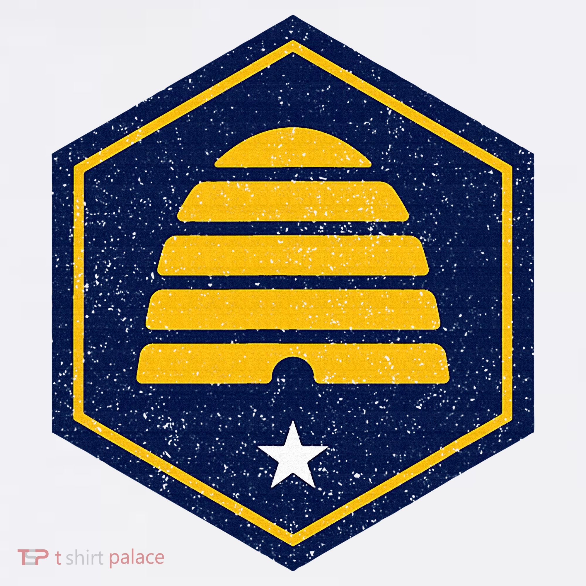 New Flag Of Utah Beehive Symbol T-Shirt
