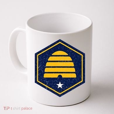 New Flag Of Utah Beehive Symbol Coffee Mug