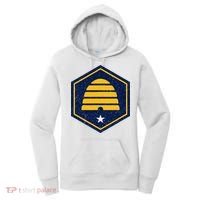 New Flag Of Utah Beehive Symbol Women's Hoodie thumb 0