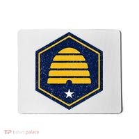 New Flag Of Utah Beehive Symbol Mousepad thumb 0