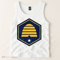New Flag Of Utah Beehive Symbol Tank Top thumb 2
