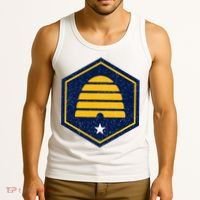 New Flag Of Utah Beehive Symbol Tank Top thumb 3
