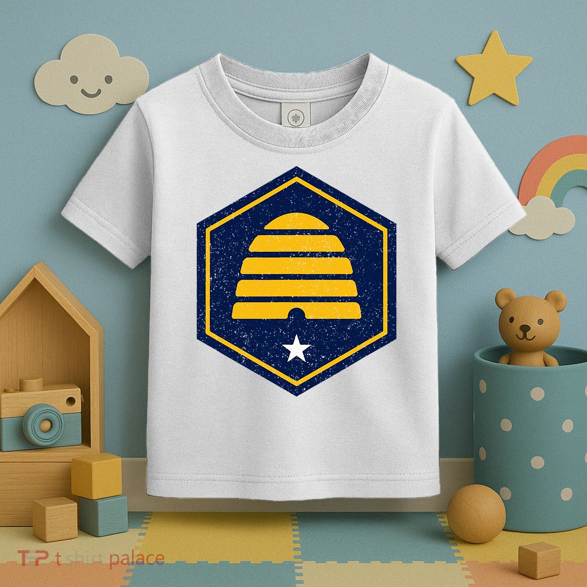 New Flag Of Utah Beehive Symbol Toddler T-Shirt