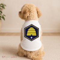 New Flag Of Utah Beehive Symbol Doggie Tank thumb 2