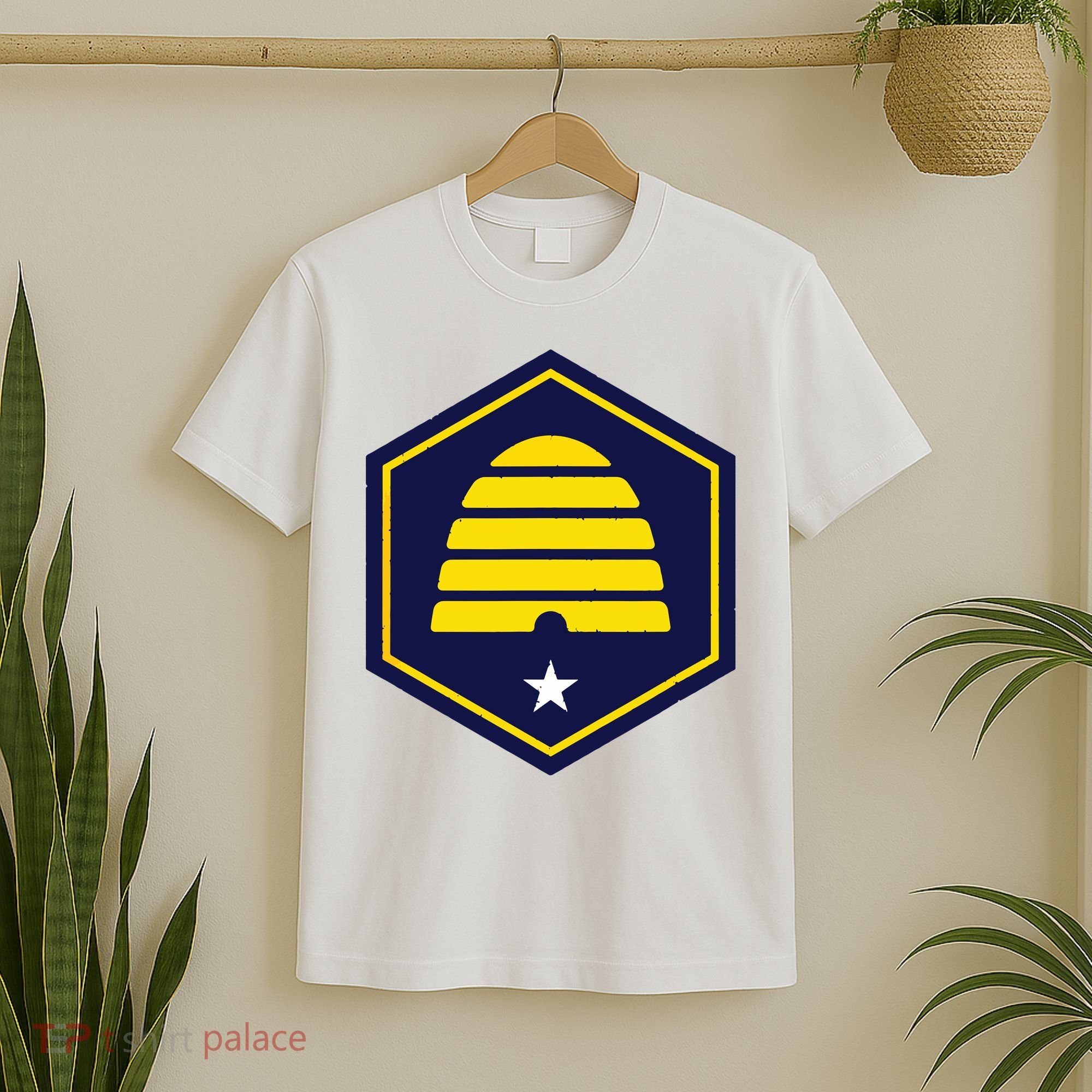 New Flag Of Utah Beehive Symbol T-Shirt