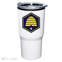 New Flag Of Utah Beehive Symbol Tumbler thumb 0