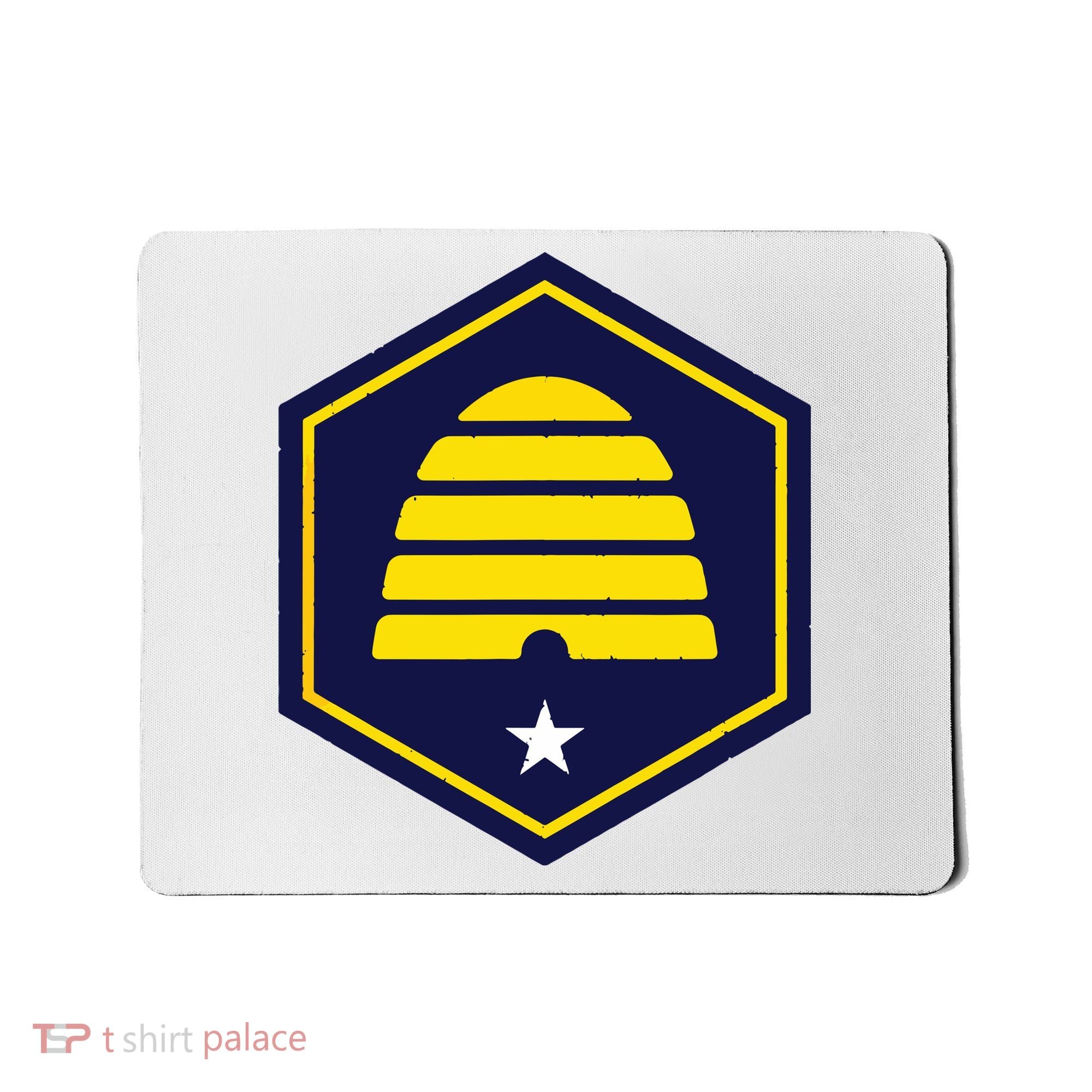 New Flag Of Utah Beehive Symbol Mousepad
