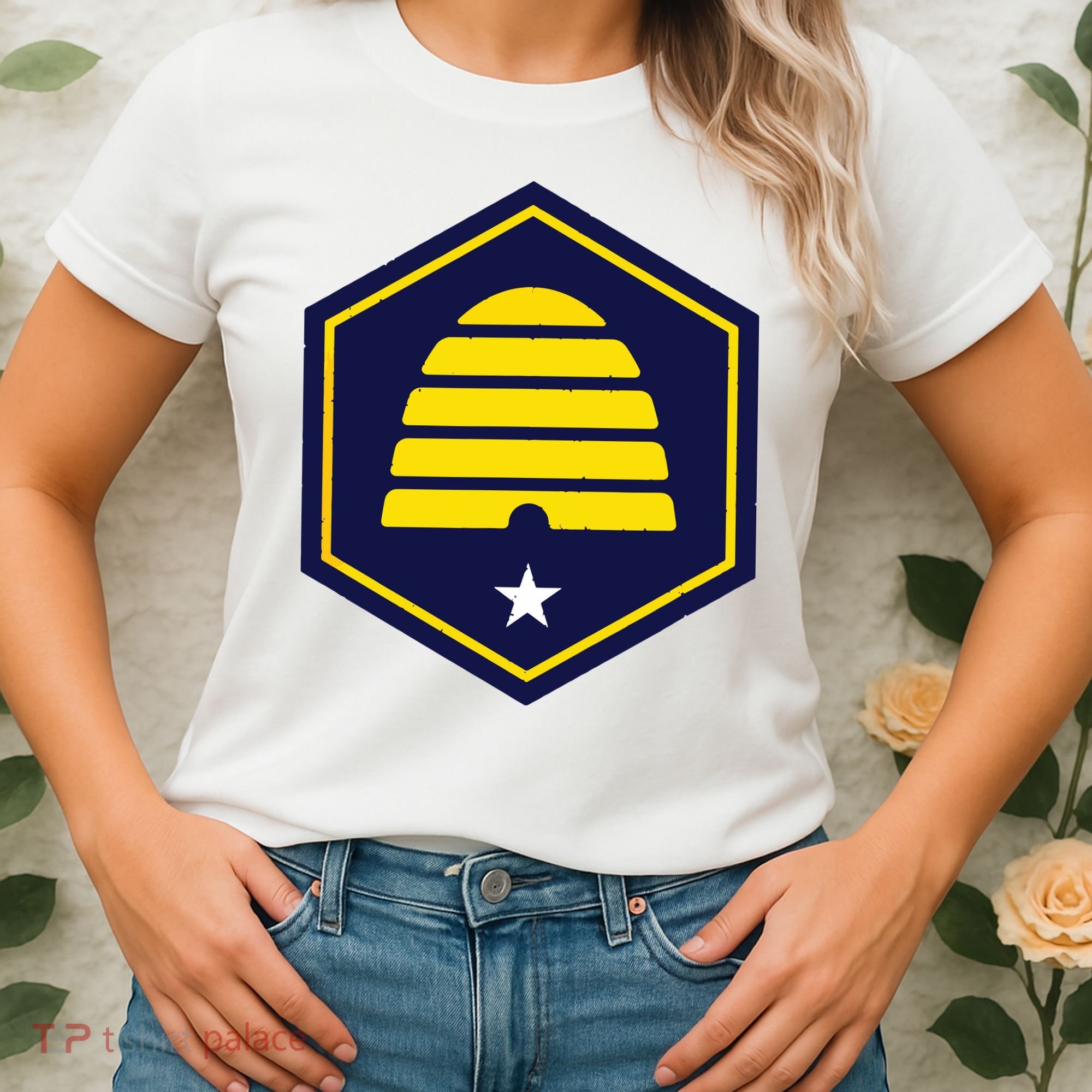 New Flag Of Utah Beehive Symbol Women's T-Shirt