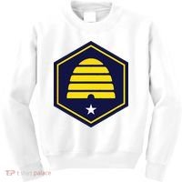 New Flag Of Utah Beehive Symbol Kids Sweatshirt thumb 0