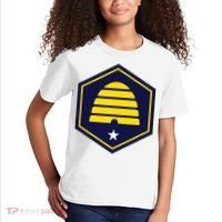 New Flag Of Utah Beehive Symbol Kids T-Shirt thumb 2