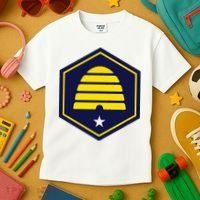 New Flag Of Utah Beehive Symbol Kids T-Shirt thumb 3