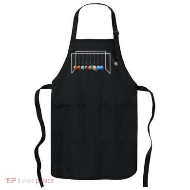 Never Forget Pluto Funny Planet Pluto Apron