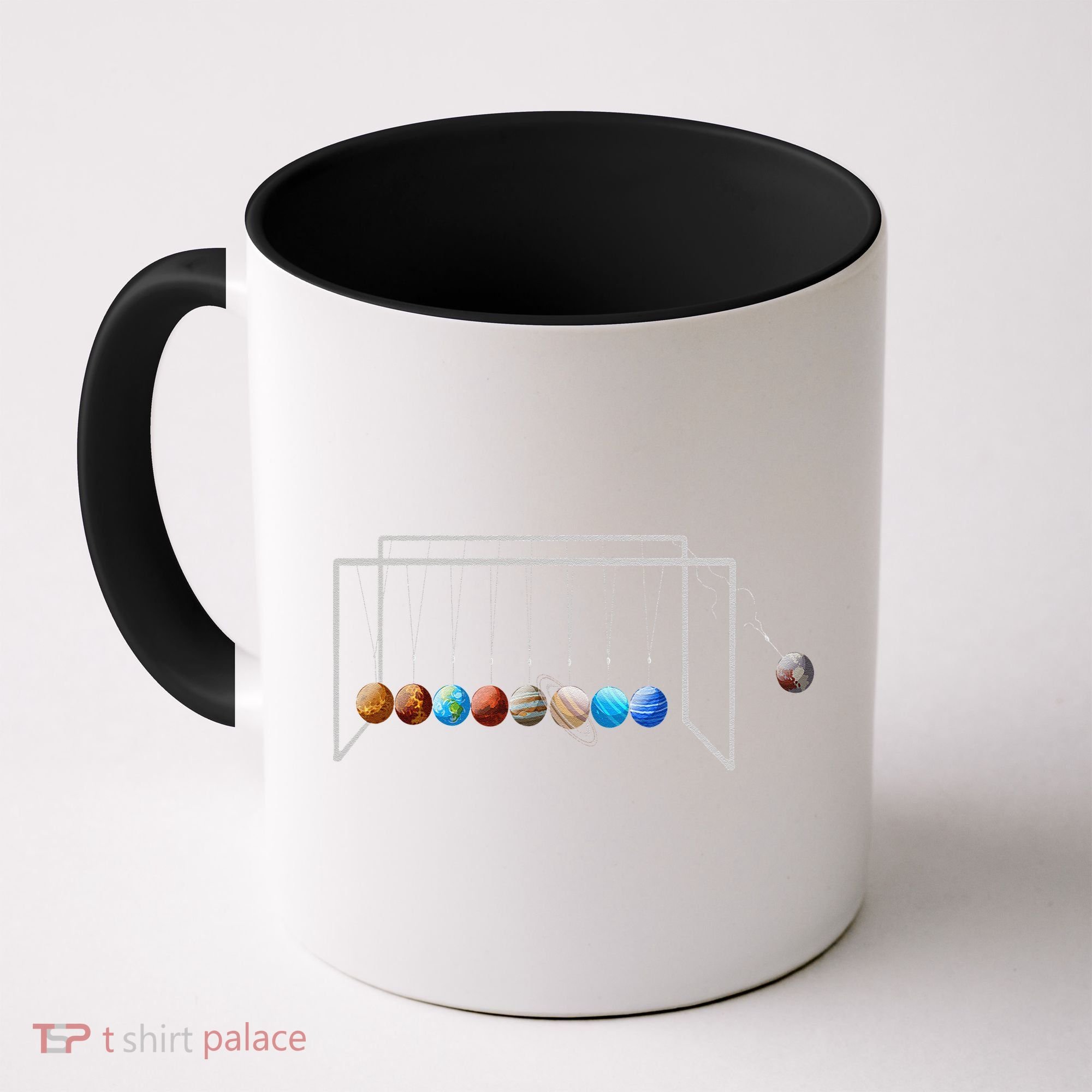 Never Forget Pluto Funny Planet Pluto Coffee Mug