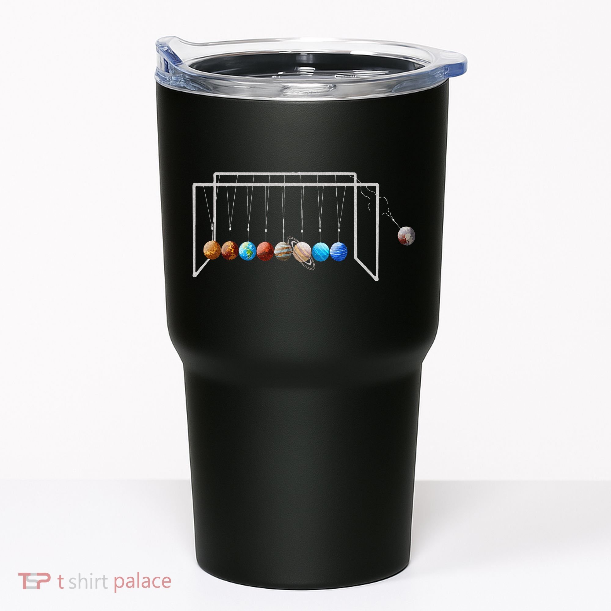 Never Forget Pluto Funny Planet Pluto Tumbler