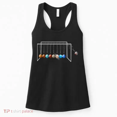 Never Forget Pluto Funny Planet Pluto Women's Tank Top
