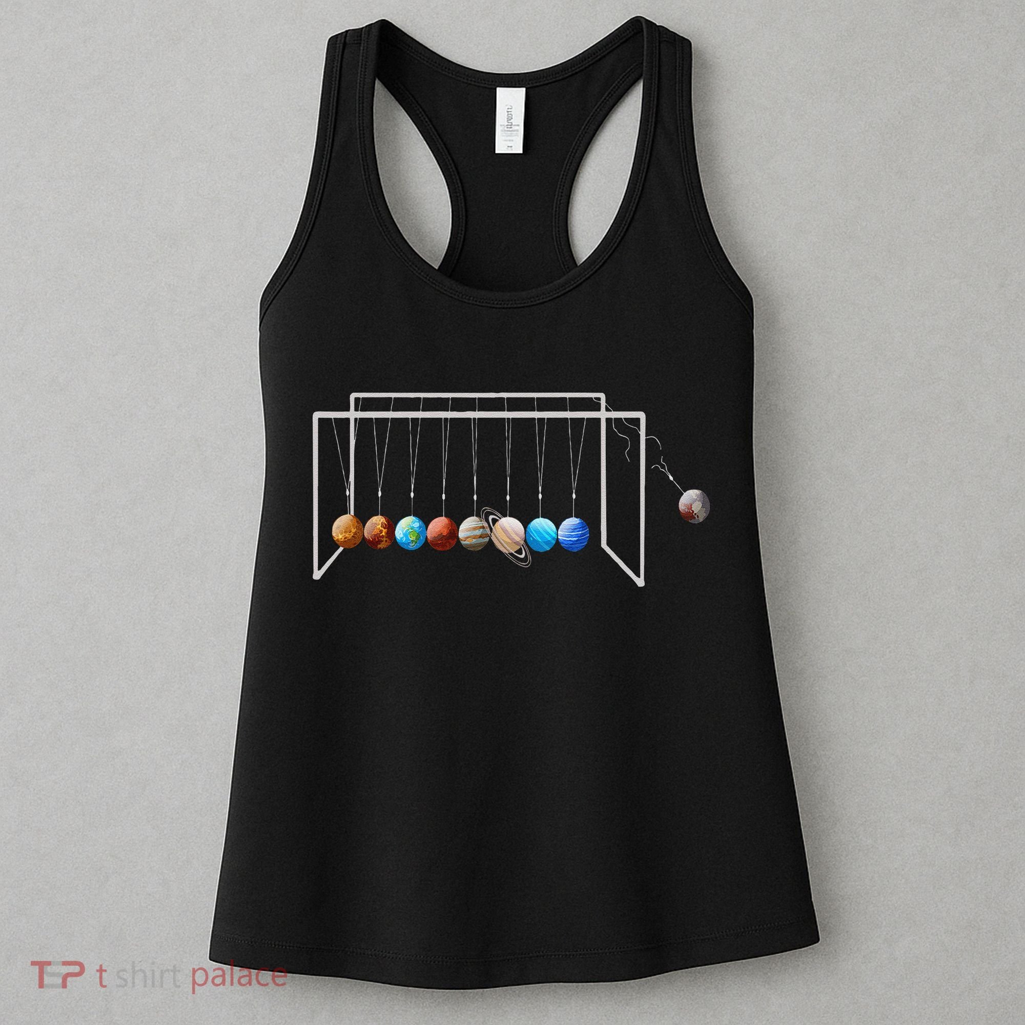 Never Forget Pluto Funny Planet Pluto Women's Tank Top