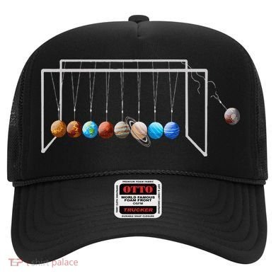 Never Forget Pluto Funny Planet Pluto Hat