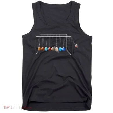Never Forget Pluto Funny Planet Pluto Tank Top