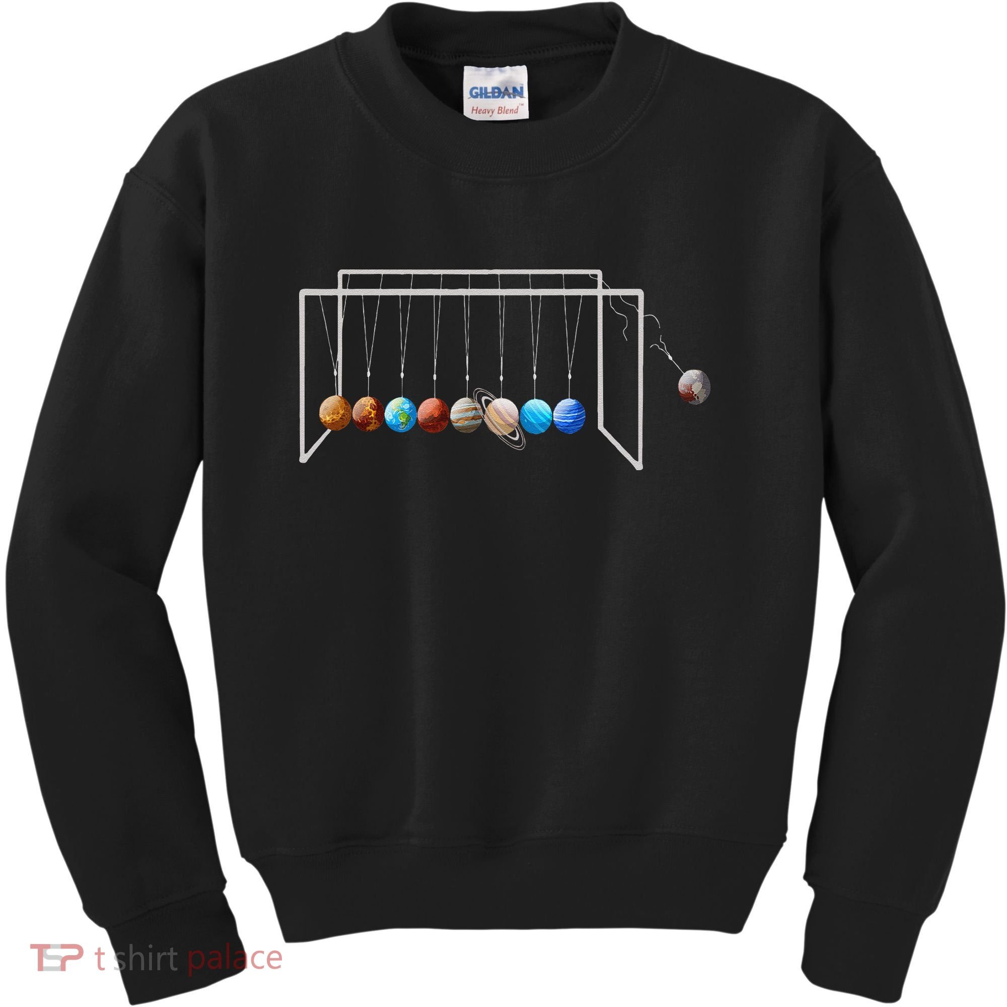 Never Forget Pluto Funny Planet Pluto Kids Sweatshirt