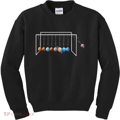 Never Forget Pluto Funny Planet Pluto Kids Sweatshirt