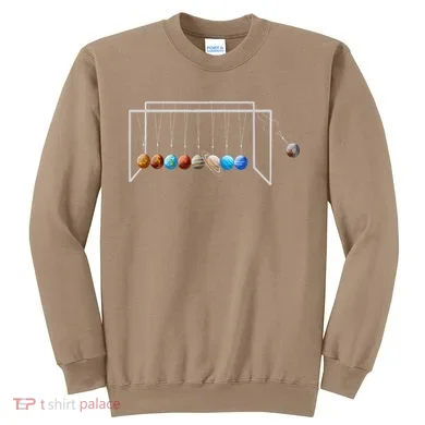 Never Forget Pluto Funny Planet Pluto Sweatshirt