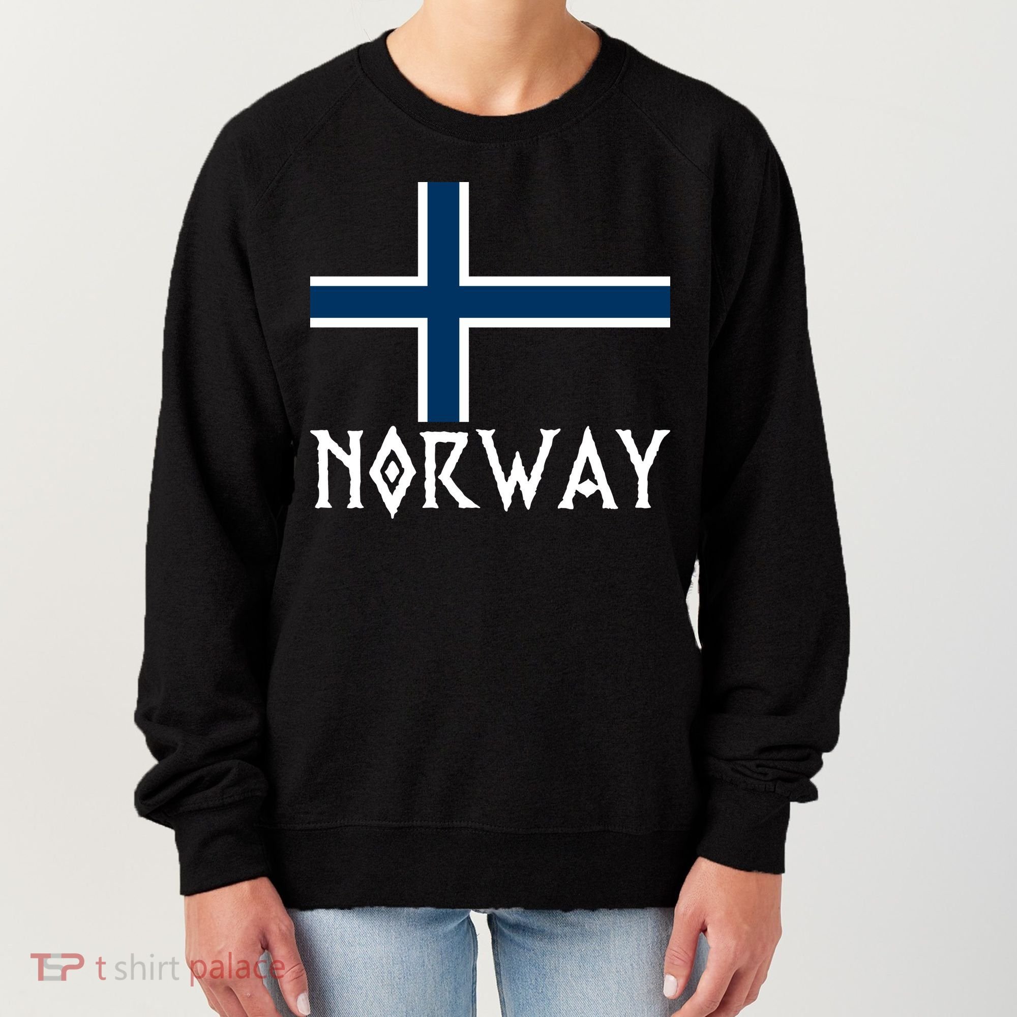 Norway Flag Proud Norwegians Soccer Fan Women's Sweatshirt