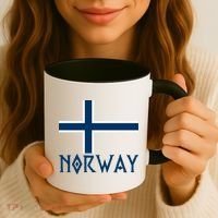 Norway Flag Proud Norwegians Soccer Fan Coffee Mug thumb 3