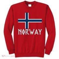 Norway Flag Proud Norwegians Soccer Fan Sweatshirt thumb 0