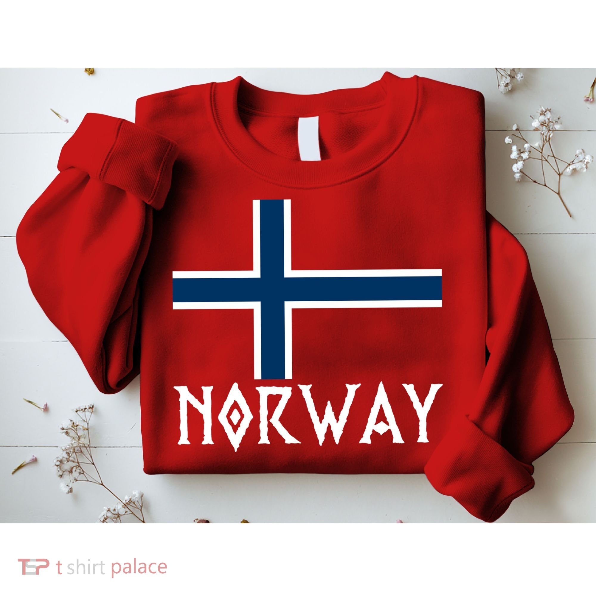 Norway Flag Proud Norwegians Soccer Fan Sweatshirt