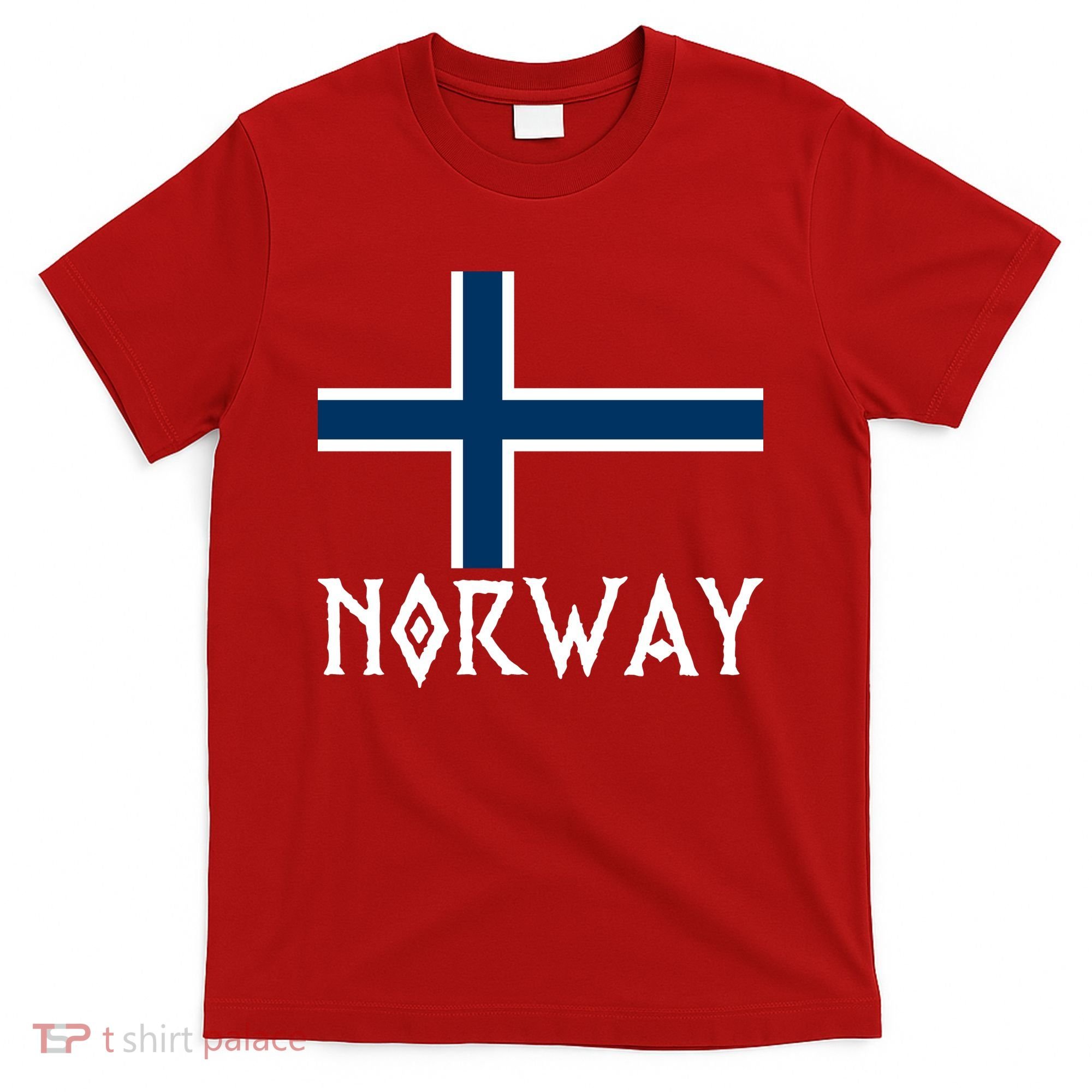 Norway Flag Proud Norwegians Soccer Fan T-Shirt