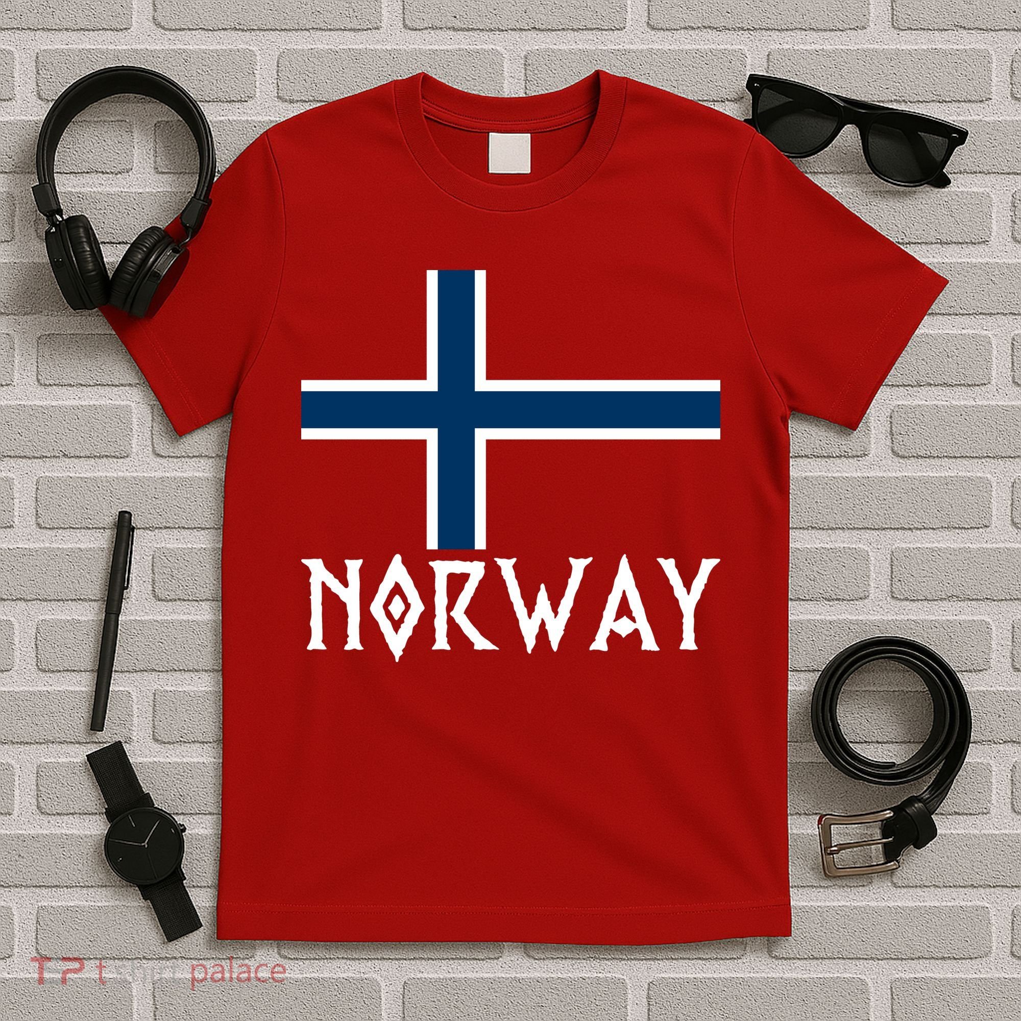 Norway Flag Proud Norwegians Soccer Fan T-Shirt