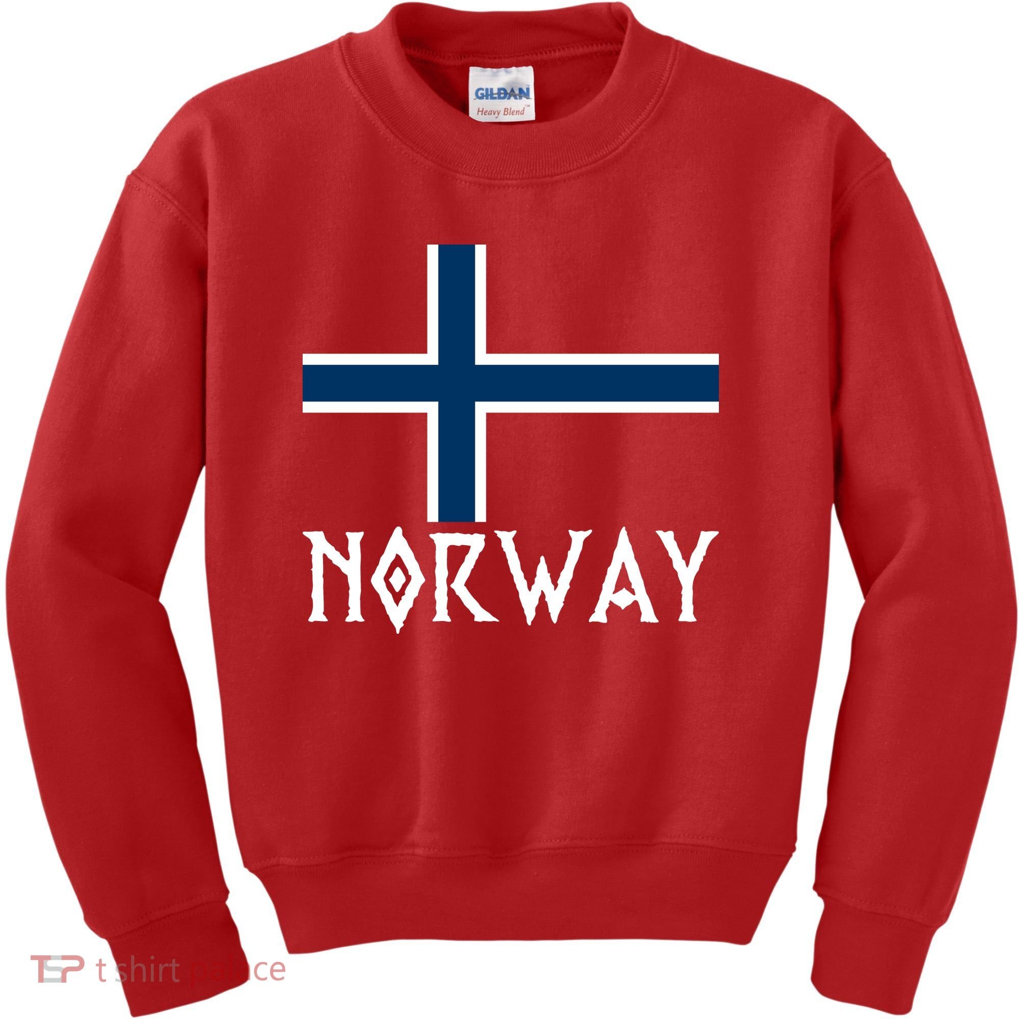 Norway Flag Proud Norwegians Soccer Fan Kids Sweatshirt