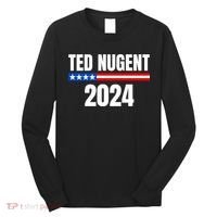 Nugent For President 2024 Long Sleeve Shirt thumb 0