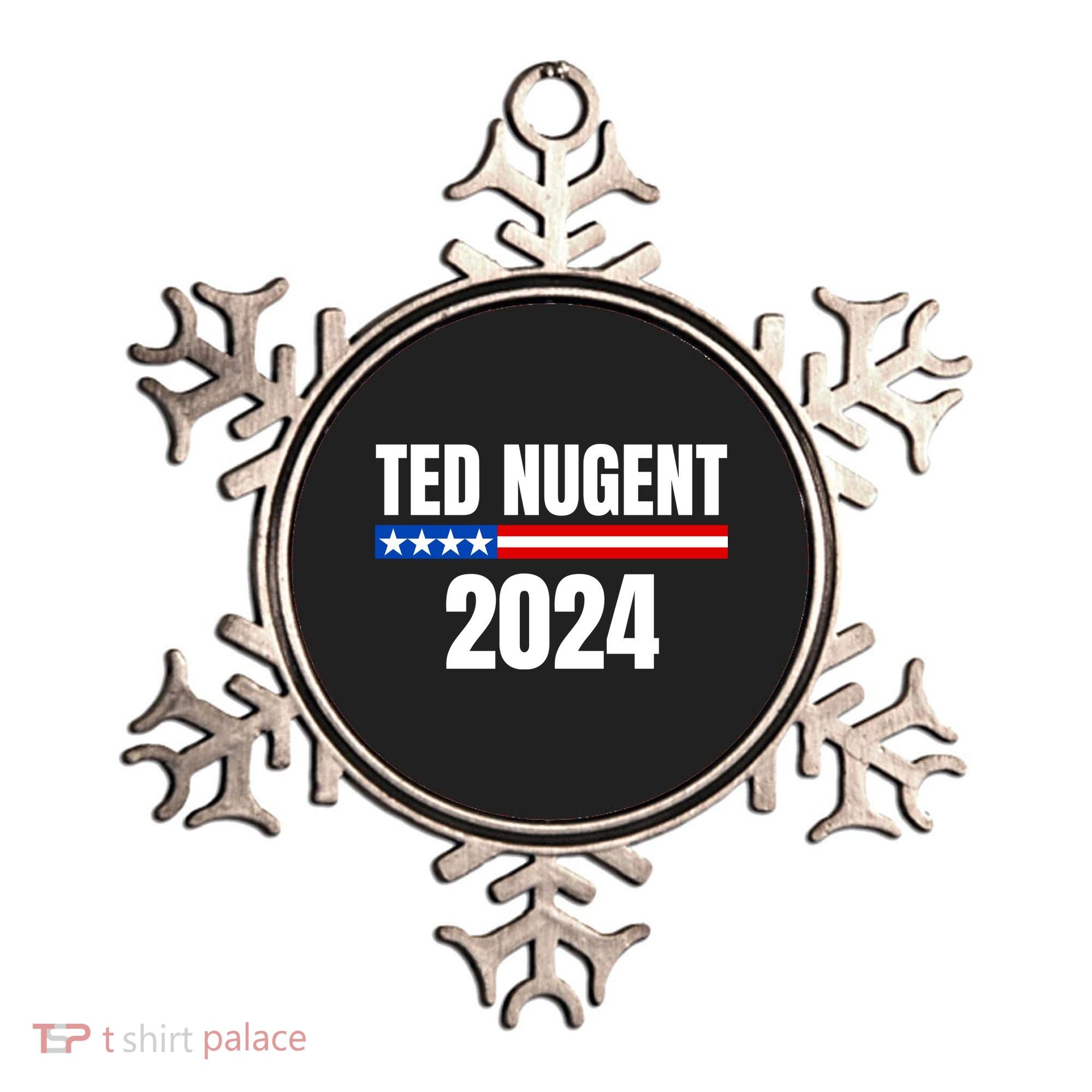 Nugent For President 2024 Ornament