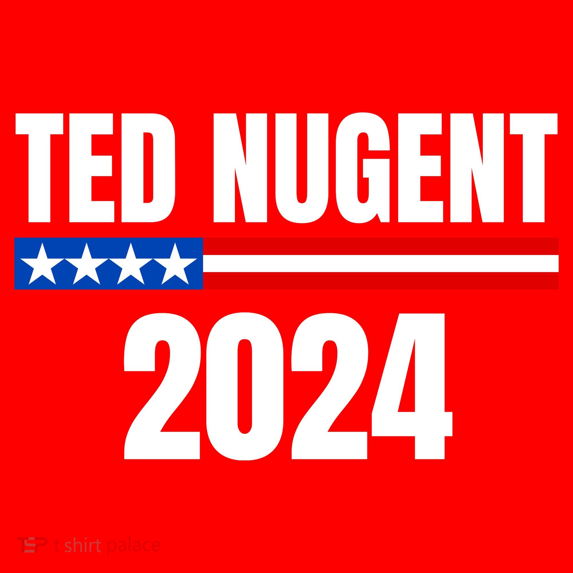 Nugent For President 2024 Santa Hat