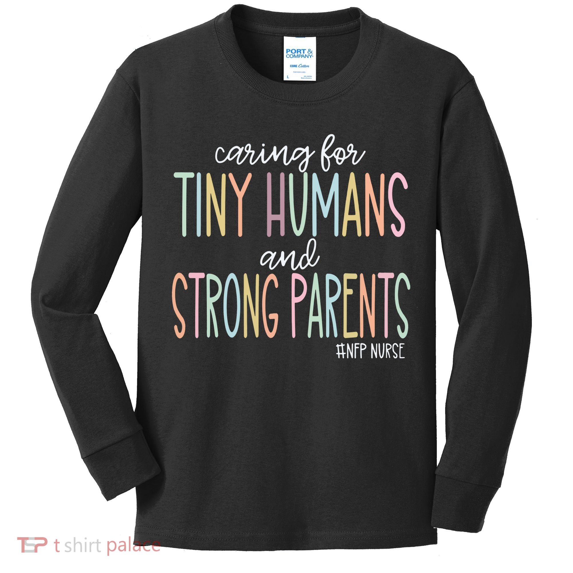Nurse Family Partnership Nfp Nurse Kids Long Sleeve Shirt