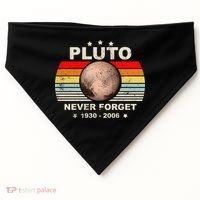Never Forget Pluto USA-Made Doggie Bandana thumb 0