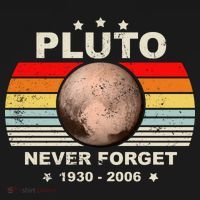 Never Forget Pluto Long Sleeve Shirt thumb 2