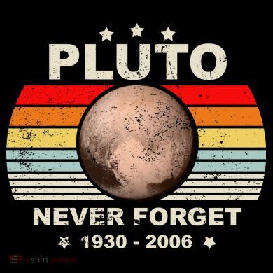 Never Forget Pluto V-Neck T-Shirt