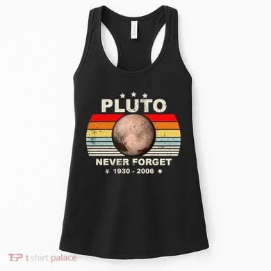 Never Forget Pluto Women's Tank Top