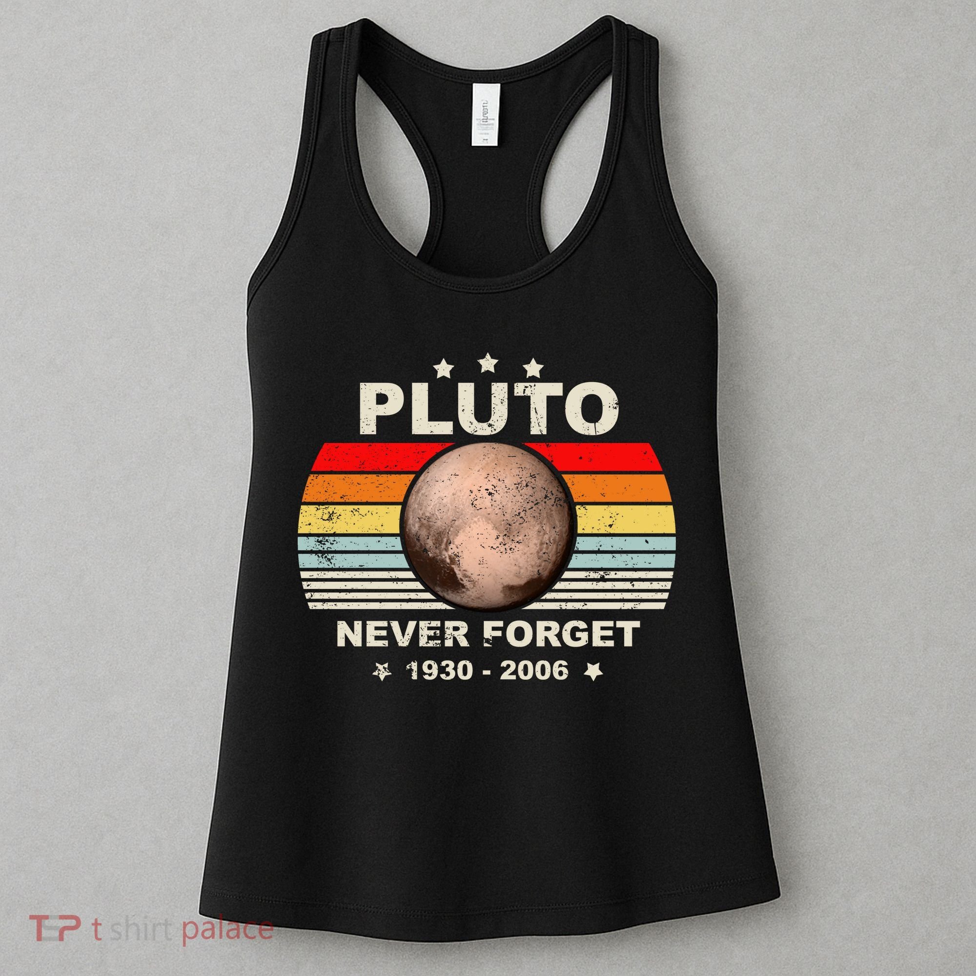 Never Forget Pluto Women's Tank Top