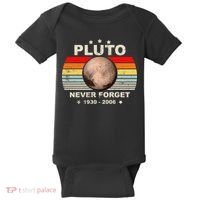 Never Forget Pluto Baby Bodysuit thumb 0