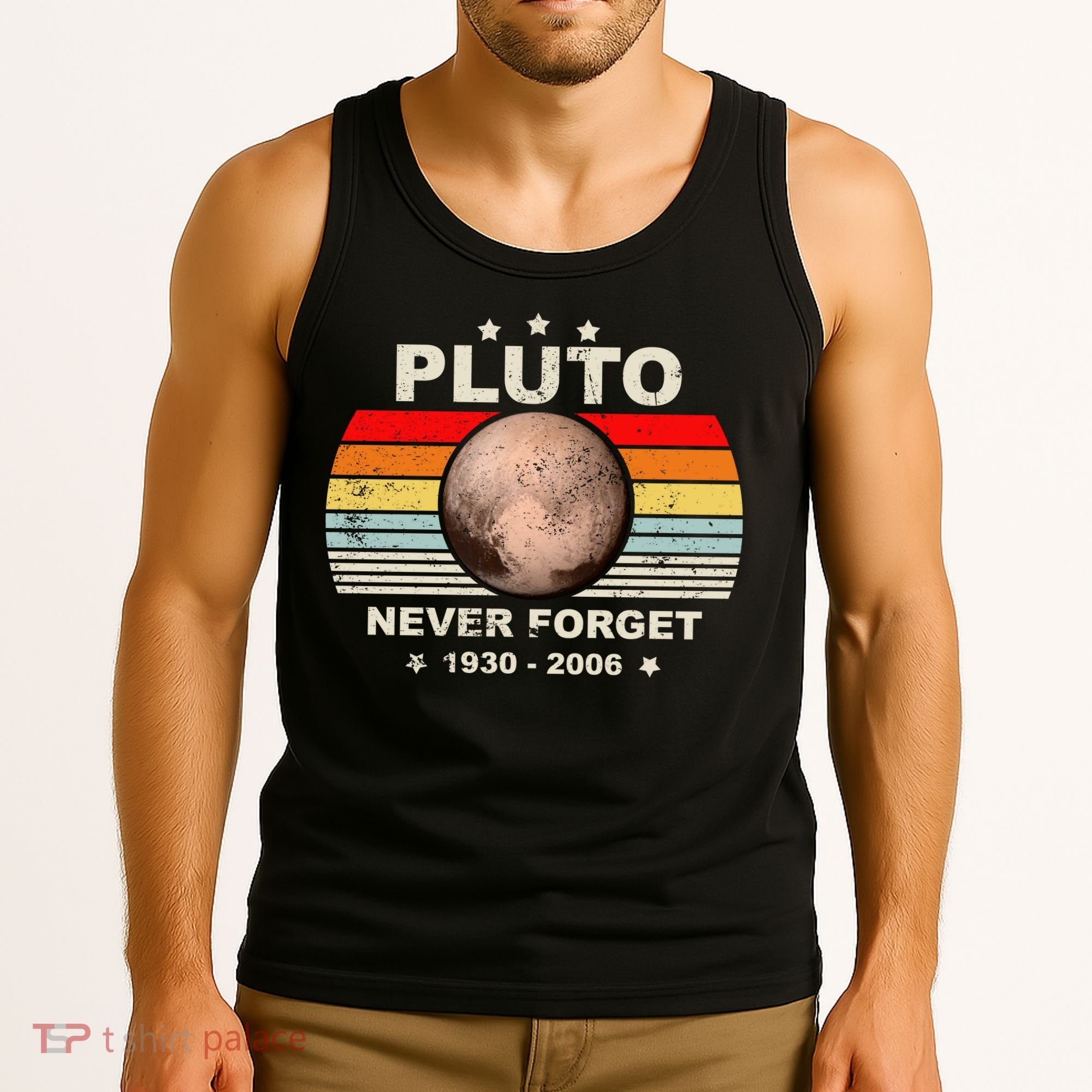 Never Forget Pluto Tank Top