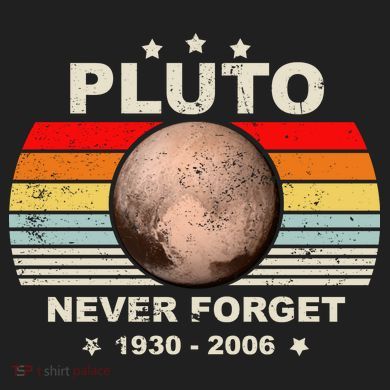 Never Forget Pluto Golf Towel