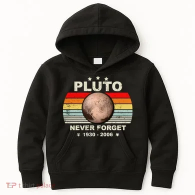 Never Forget Pluto Kids Hoodie