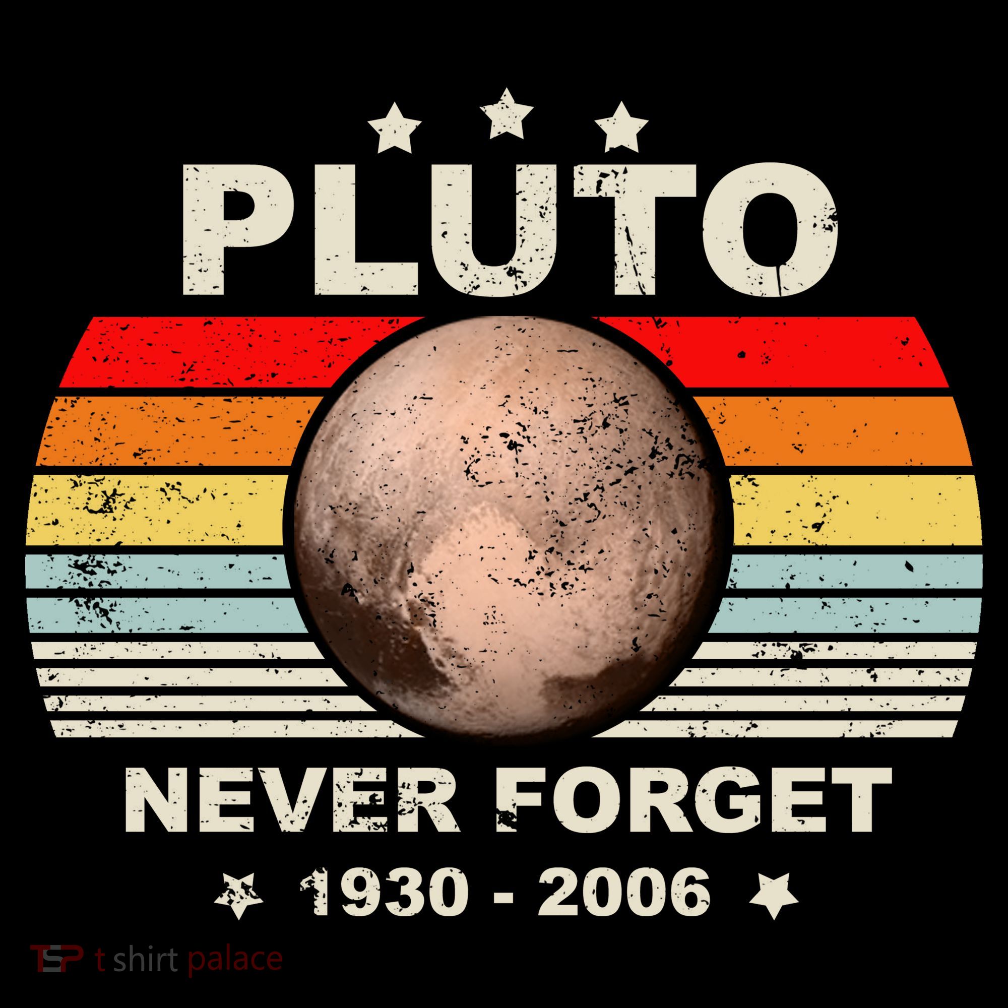 Never Forget Pluto Kids Long Sleeve Shirt